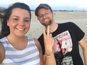 Walked the Sand Dunes at sunset!